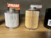 20 micron battle Bosch 3430 vs Fram FE3980 Bob Is The Oil Guy