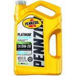 Pennzoil Platinum 0W20 5qt US Carbon Neutral - Front.webp