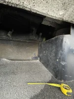 Front side showing the small bracket for the rock guard.webp