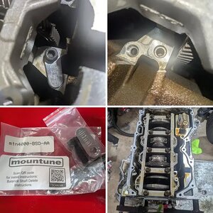 NC 2.5 Miata rear main and balance shaft delete
