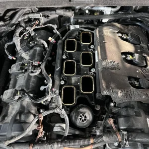 Upper intake removed - mouse chewed on foam
