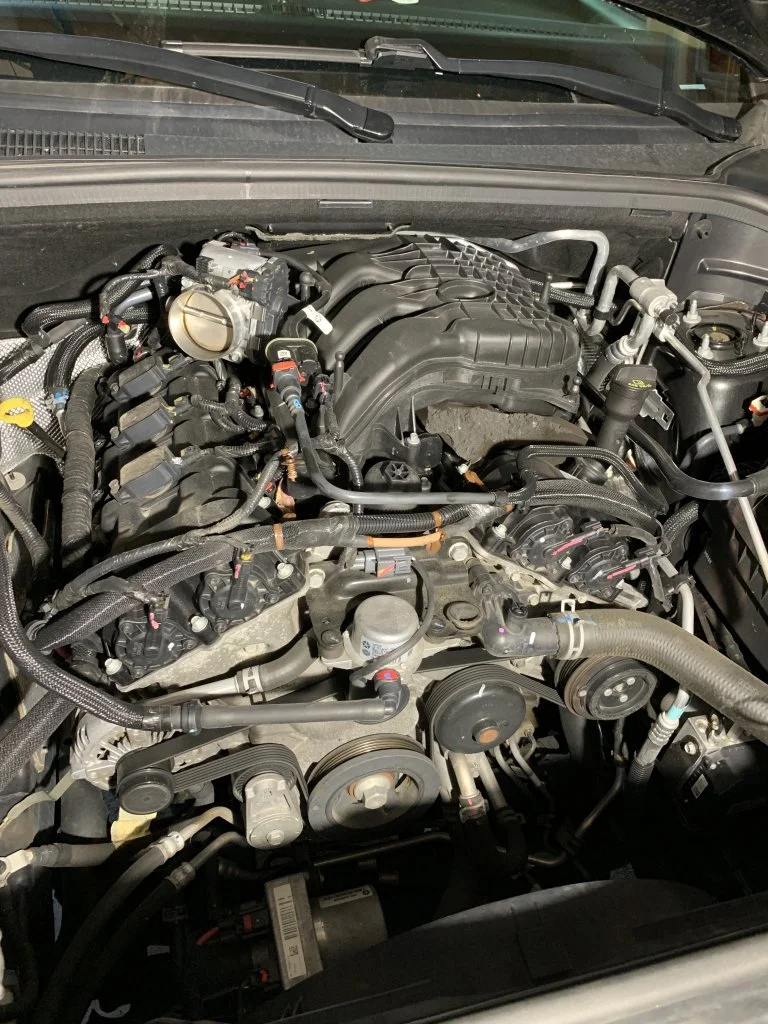 Intake running removed